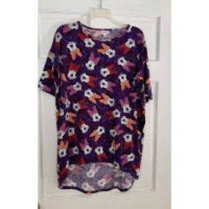 rma DISNEY Shirt Purple with Multi Color Minnie Mouse Print XS